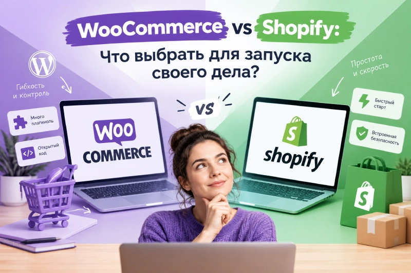 WooCommerce или Shopify: выбор для бизнеса