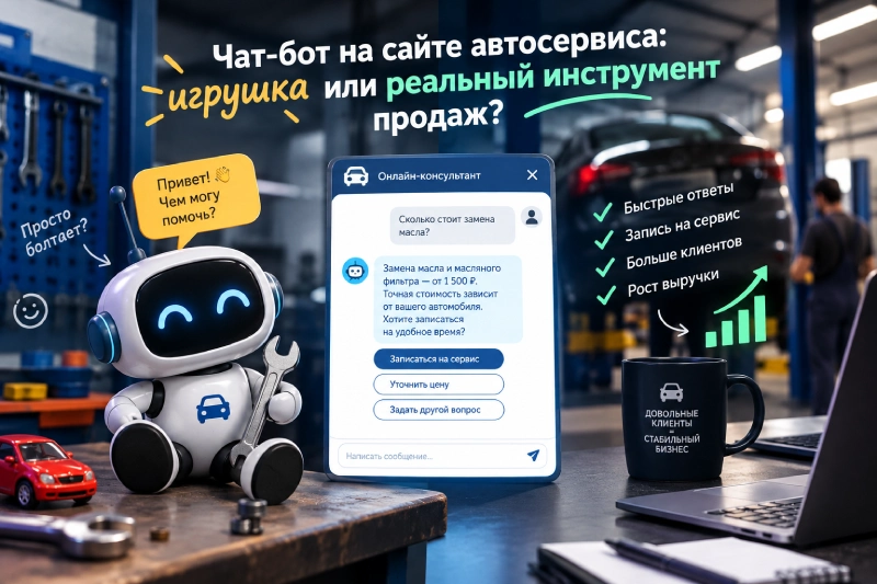 Чат-бот: игрушка или инструмент продаж